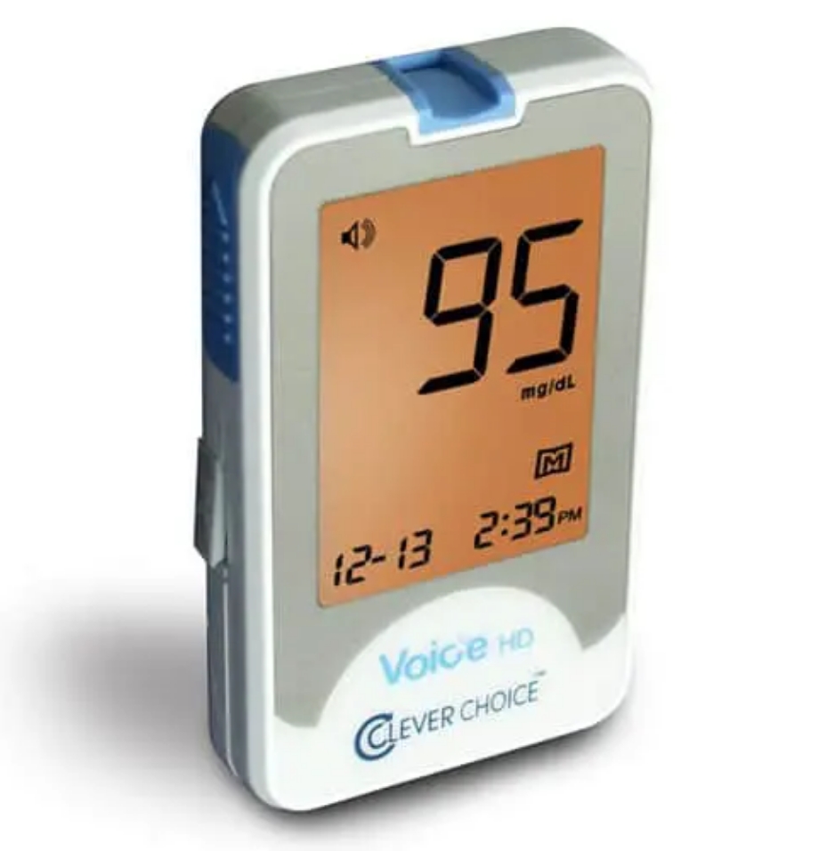 Clever Choice Voice HD® Glucose Meter
