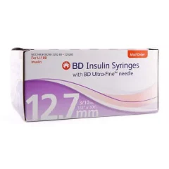 bd insulin syringes-3over10 12.77mm