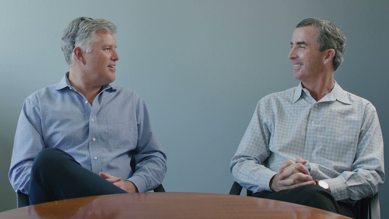 The founders of ADS sitting at a table