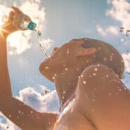 drinking water under hot sun diabetes care