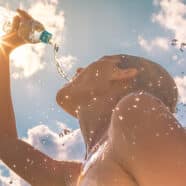 drinking water under hot sun diabetes skin care