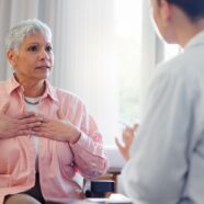 A doctor discusses the ADA Guidelines for managing diabetes with her patient.